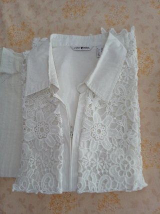 Camisetas blancas mujer T46 varias