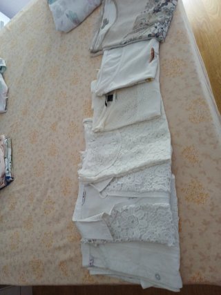 Camisetas blancas mujer T46 varias