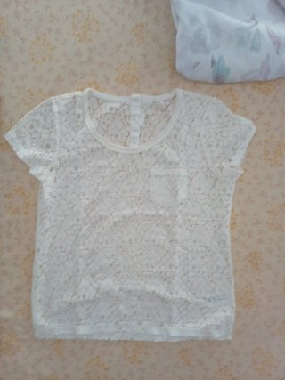 Camisetas blancas mujer T46 varias