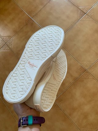 Zapatillas Pepe Jeans Beige Talla 36 Mujer
