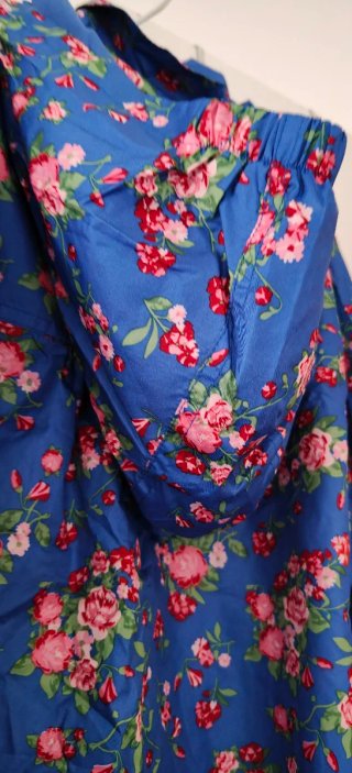 Chubasquero impermeable niña floral