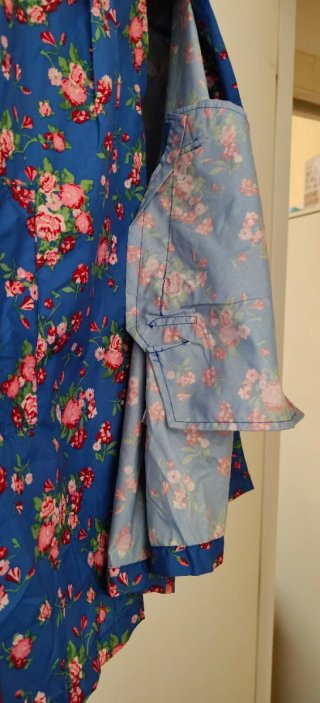 Chubasquero impermeable niña floral