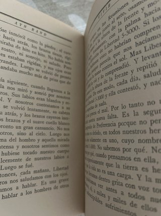 ¡Vivir! Ayn Rand, 1946