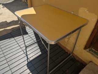 Mesa de camping plegable