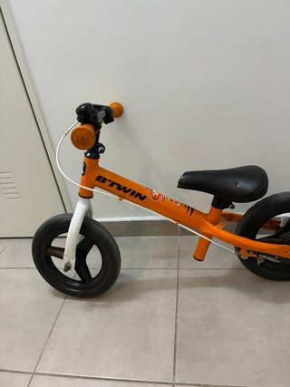 Bicicleta Sin Pedales Btwin Learn Naranja