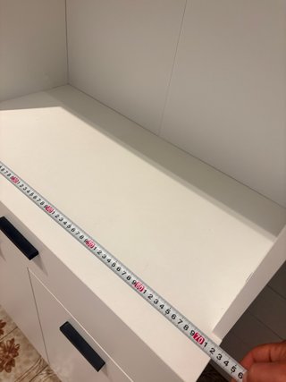 Mueble auxiliar cocina blanco