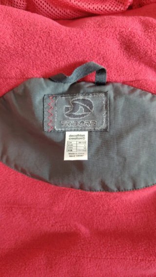 Chaqueta Tribord Decathlon Gris/Rosa