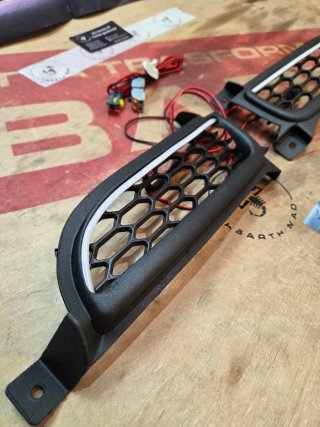 Abarth 2 Led Marcha Atras Paragolpes Trasero