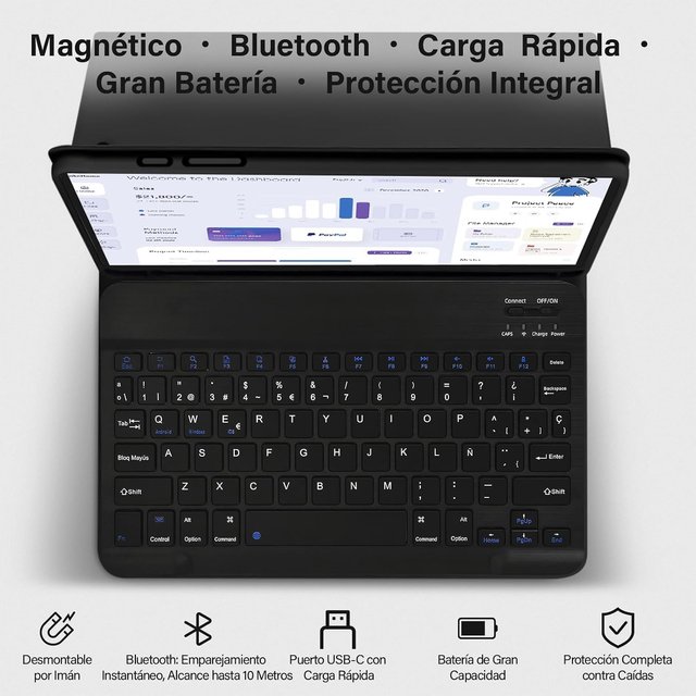 Funda con Teclado Samsung Galaxy Tab S11 11" 2025