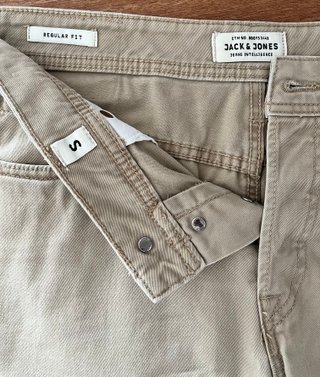 Pantalón corto beige Jack & Jones