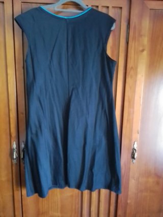 Vestido ByLu Negro con Estampado