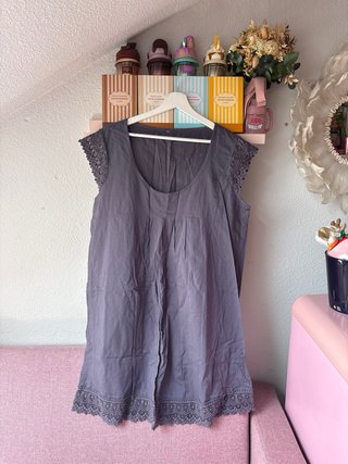 Vestido gris talla 46