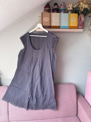 Vestido gris talla 46