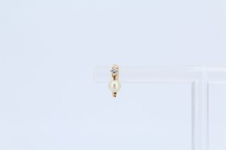Pendientes Dormilones Perla Oro 18k.Ref:0430400251