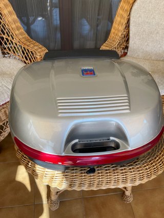 Maleta de moto Kappa plateada