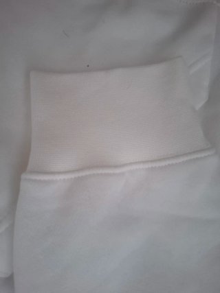Sudadera Nike Blanca Talla XL, pero da mucha talla