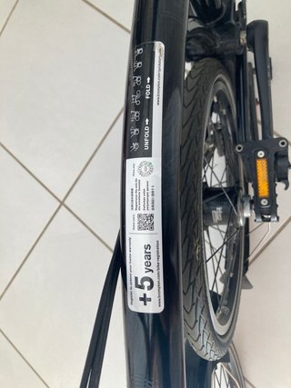 Bicicleta Brompton C Line M6L Negra