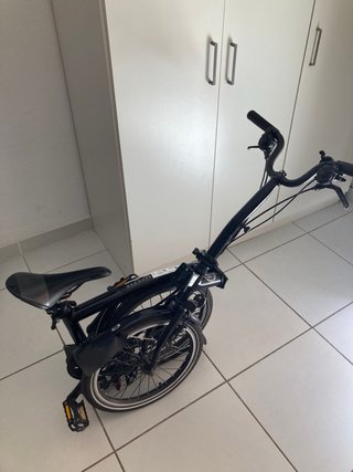 Bicicleta Brompton C Line M6L Negra