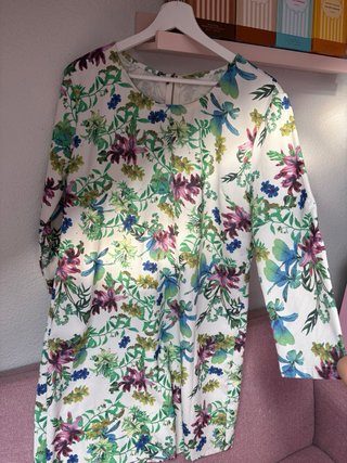 Vestido estampado Talla 46