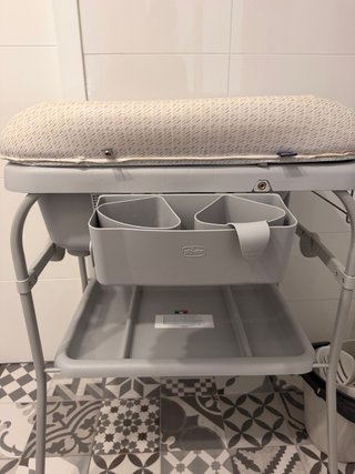 Bañera y cambiador Chicco bebé