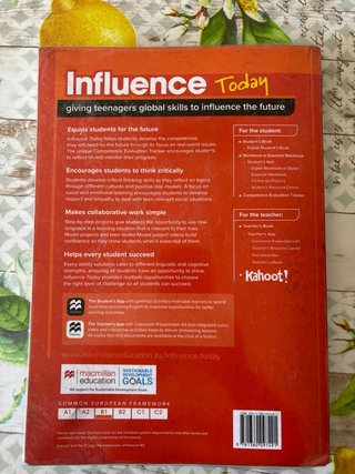 INFLUENCE TODAY 3 Student's book: libro de text...