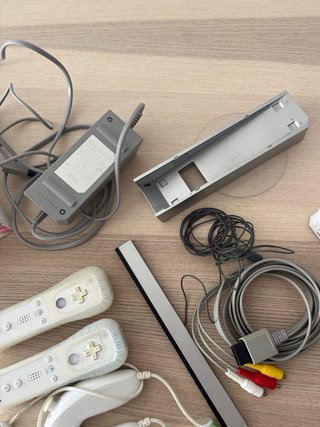 Consola Nintendo Wii Blanca + Juegos y Accesorios