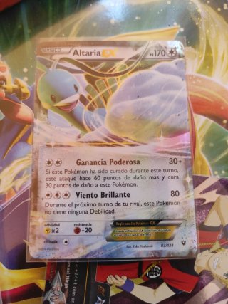 Carta Pokémon Altaria EX 83/124