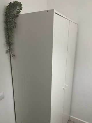 Armario IKEA KLEPPSTAD blanco 79x55x176 cm