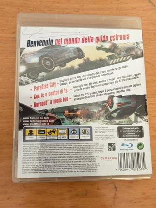 Burnout Paradise PS3 - ITA