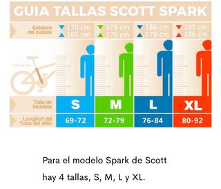 Bicicleta Scott Spark RC Team Issue 2025 talla XL