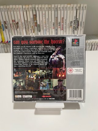 Resident Evil 2 PS1 PLATINUM PAL UK