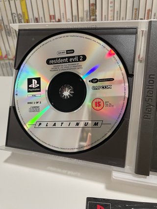 Resident Evil 2 PS1 PLATINUM PAL UK