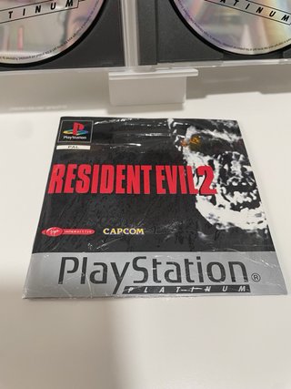 Resident Evil 2 PS1 PLATINUM PAL UK