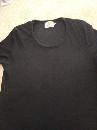Camisa encaje H&M negra T S