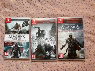 Lote Assassin's Creed Nintendo Switch
