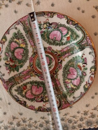 Plato porcelana antiguo 20,5 cm