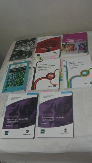 PACK Libros Primer Curso Educación Infantil UNED