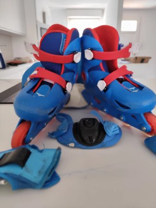 Patines Oxelo niño Talla 31-32 + Bolsa