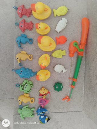 Juguetes de Pesca para Baño
