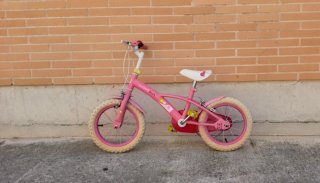 Bicicleta Infantil WoodSun 14 Rosa