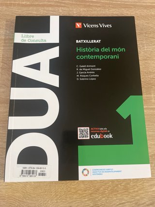 Pack Història del món contemporani 1o Bachillerato