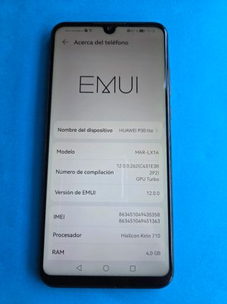 HUAWEI P30 LITE Nero