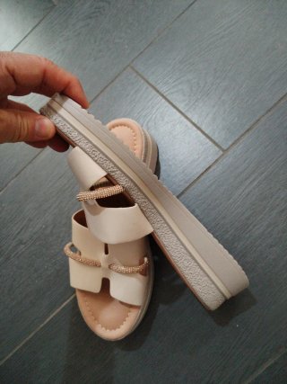 Ciabatte Renda beige donna n.39