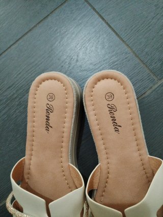 Ciabatte Renda beige donna n.39