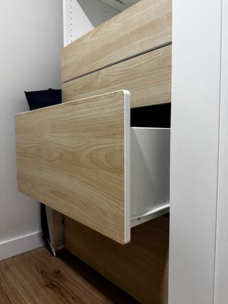 Cómoda con estantería 2en1 Ikea