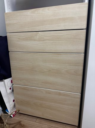 Cómoda con estantería 2en1 Ikea