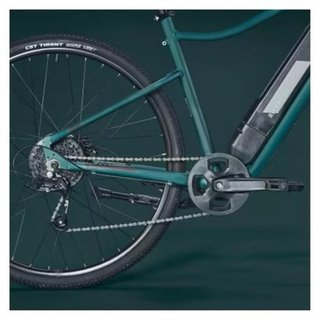 Bicicleta Eléctrica Riverside verde XL
