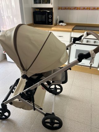 Carro de bebé color beige Anex Eli