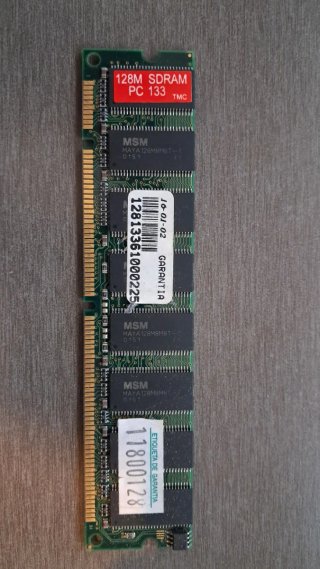 Memoria RAM 128MB SDRAM PC133