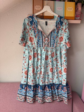 Vestido estampado Talla S